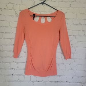 Maurices Coral 3/4 Sleeve Sz XS